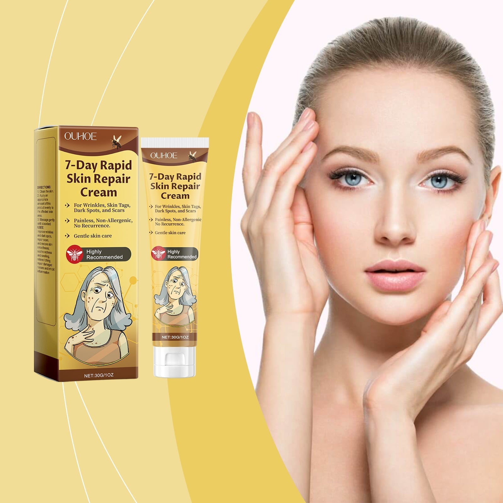 Ouhoe - 7-Day Rapid Skin Repair Cream